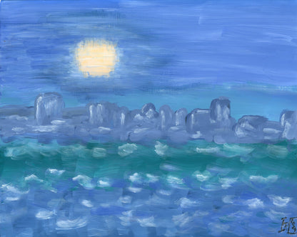 Coastal Blue Horizon No2