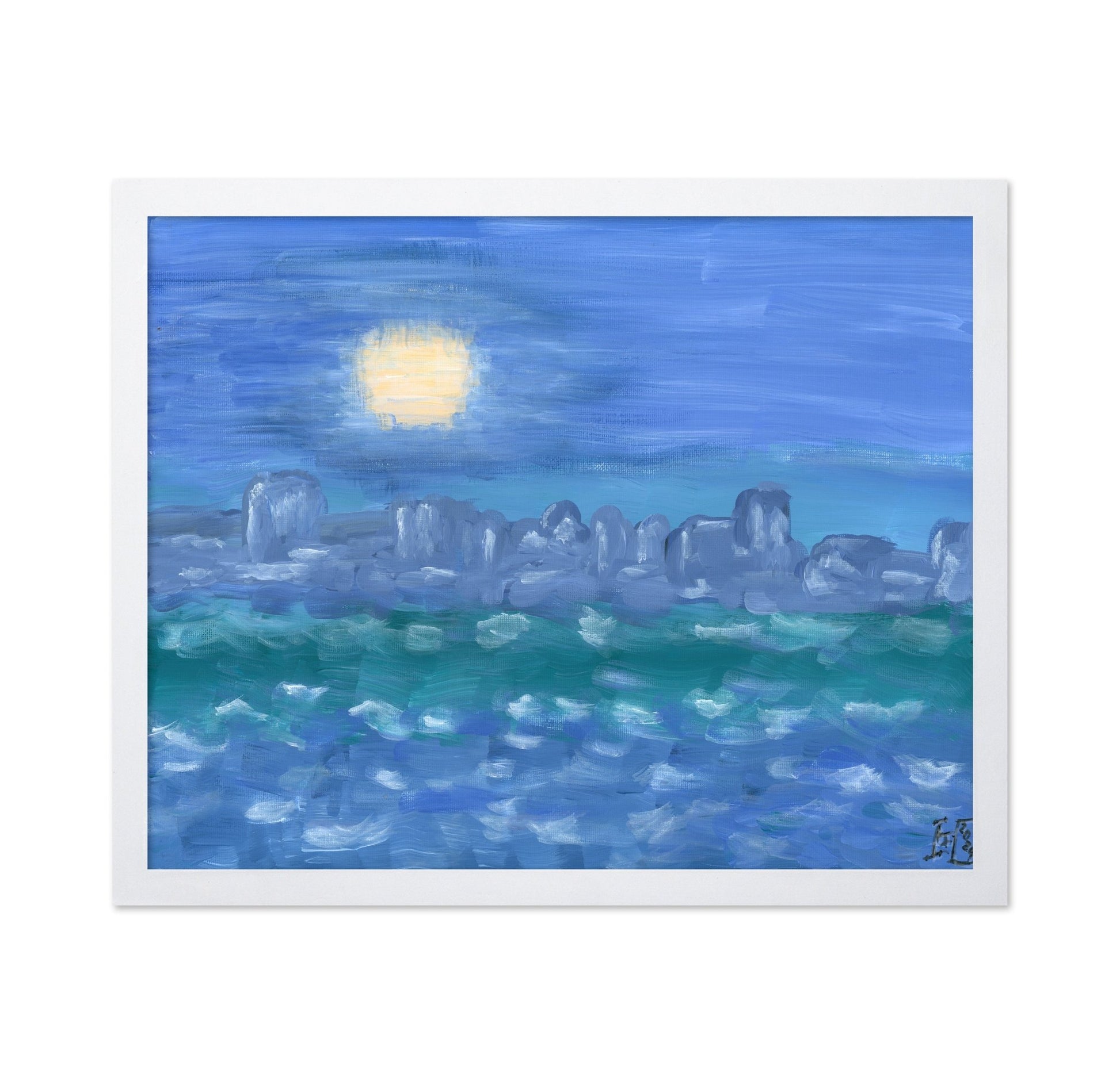 Coastal Blue Horizon No2