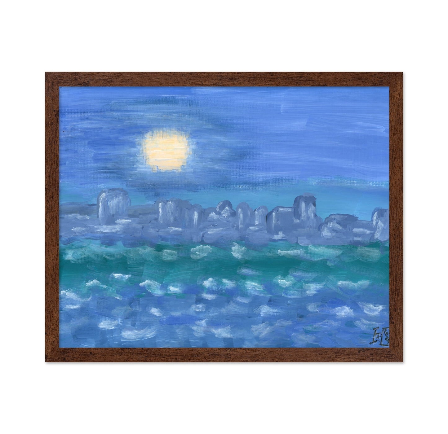Coastal Blue Horizon No2