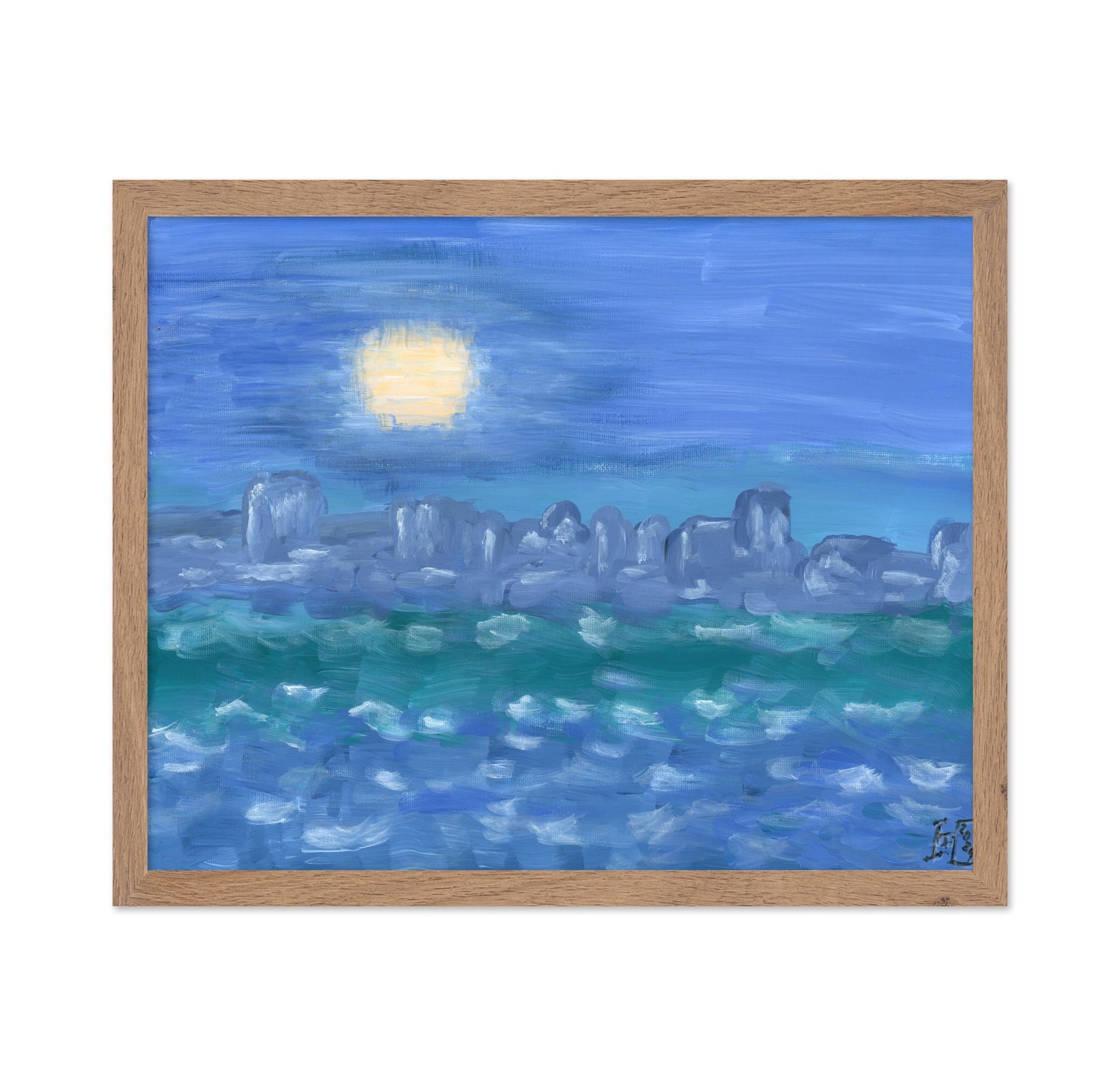 Coastal Blue Horizon No2
