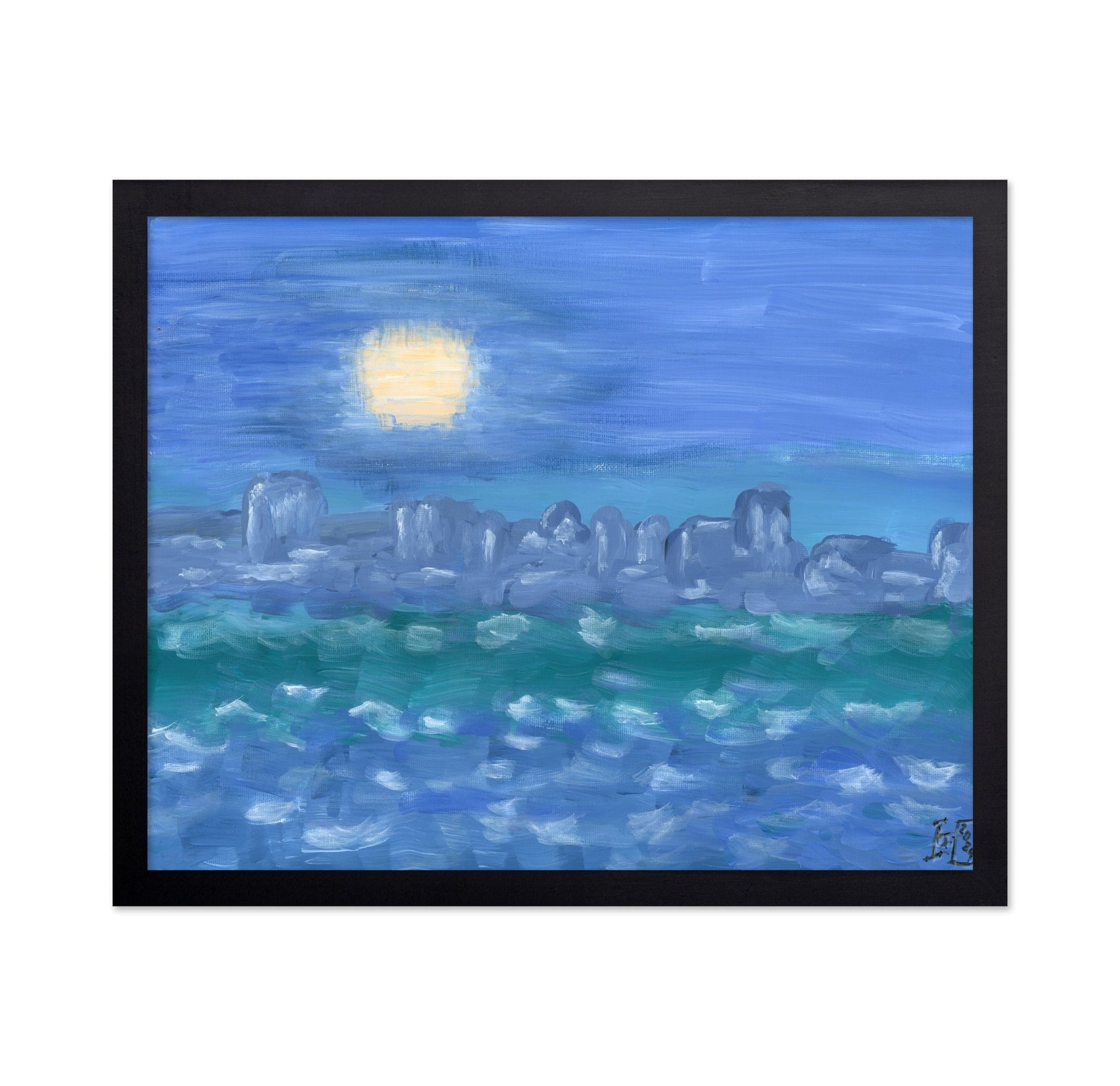 Coastal Blue Horizon No2
