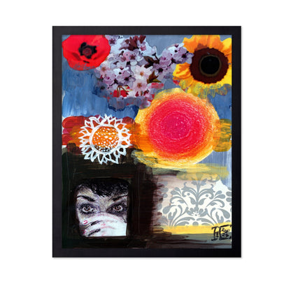 Surreal Floral Collage