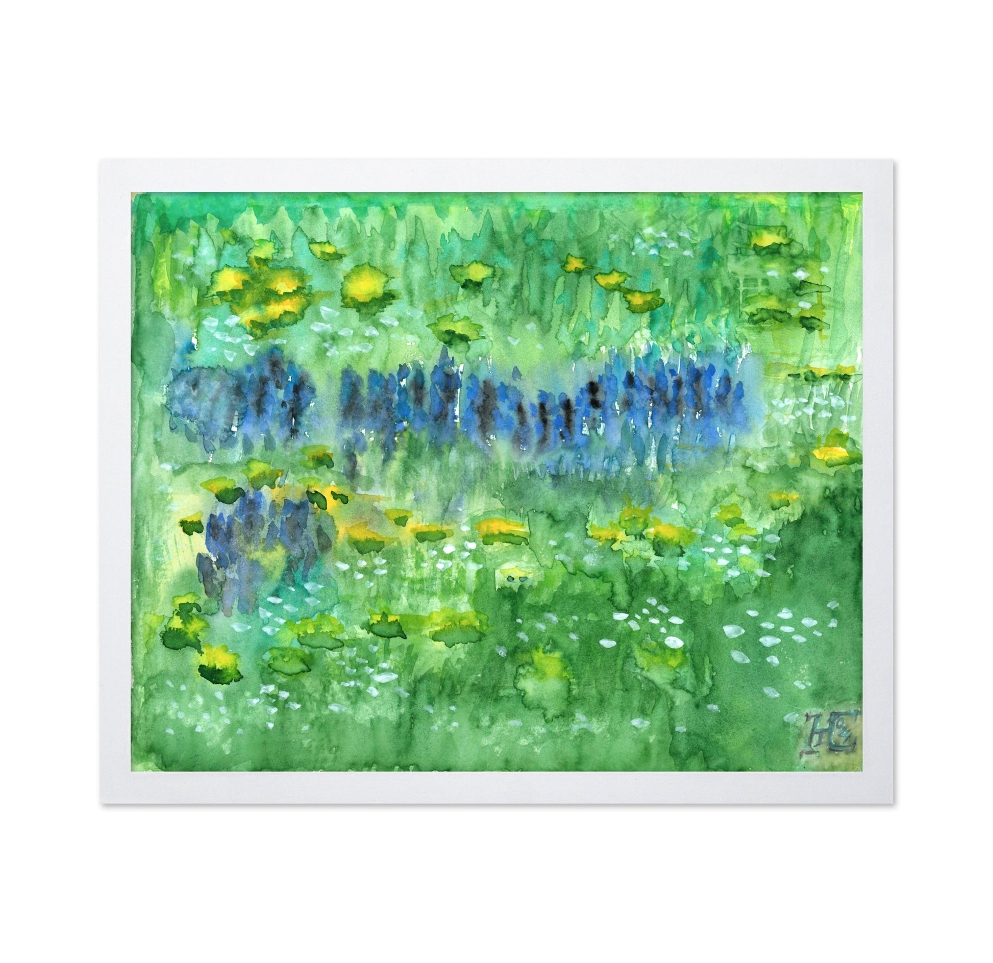 Green Meadow Reflections