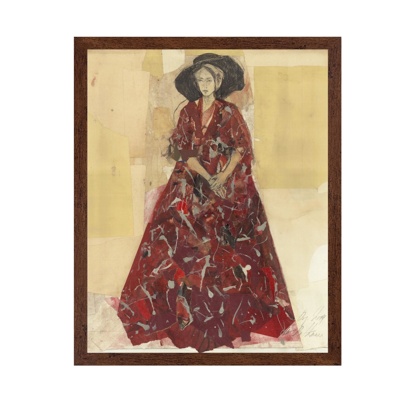 Woman in Red Dress No1