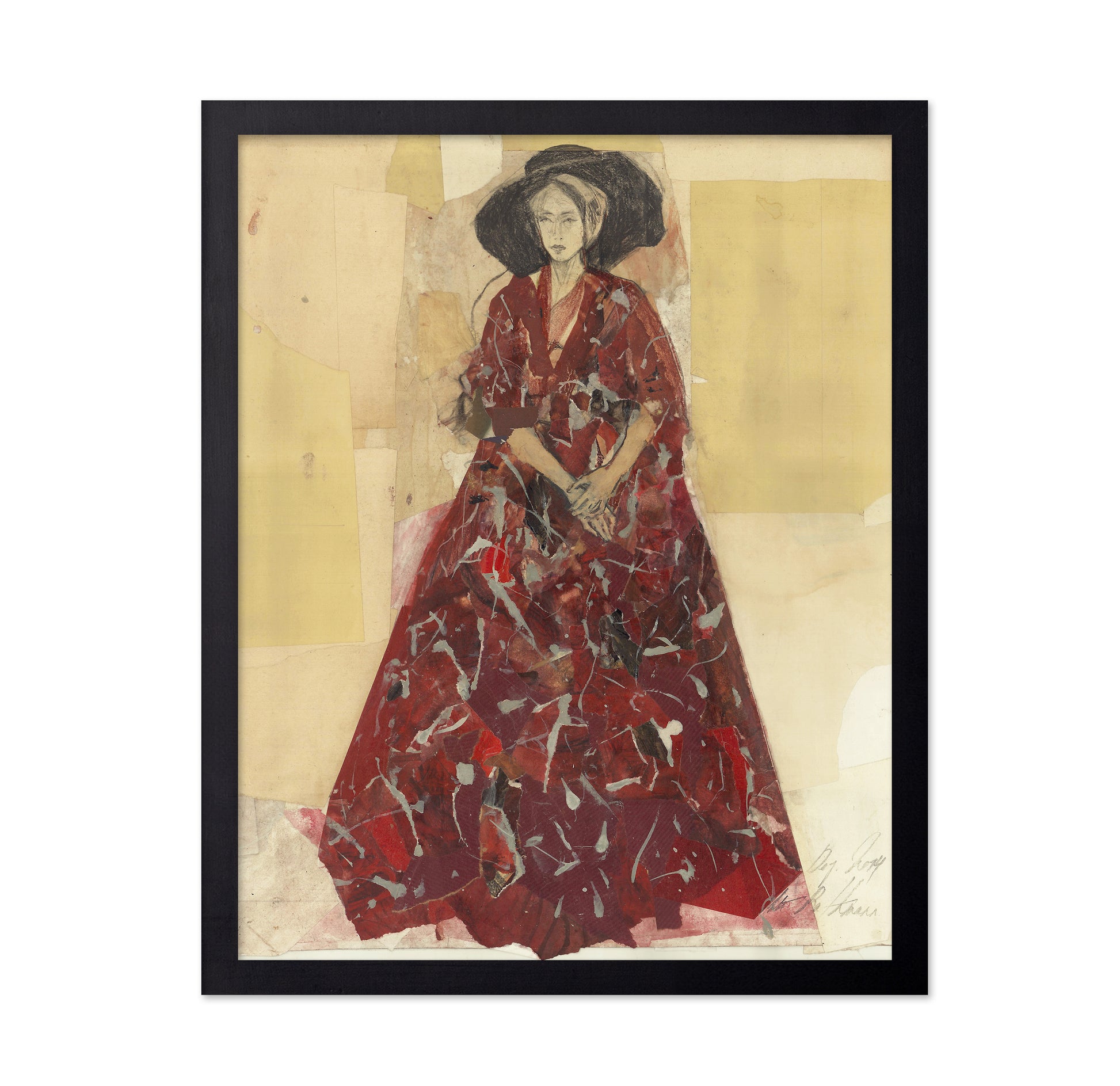 Woman in Red Dress No1