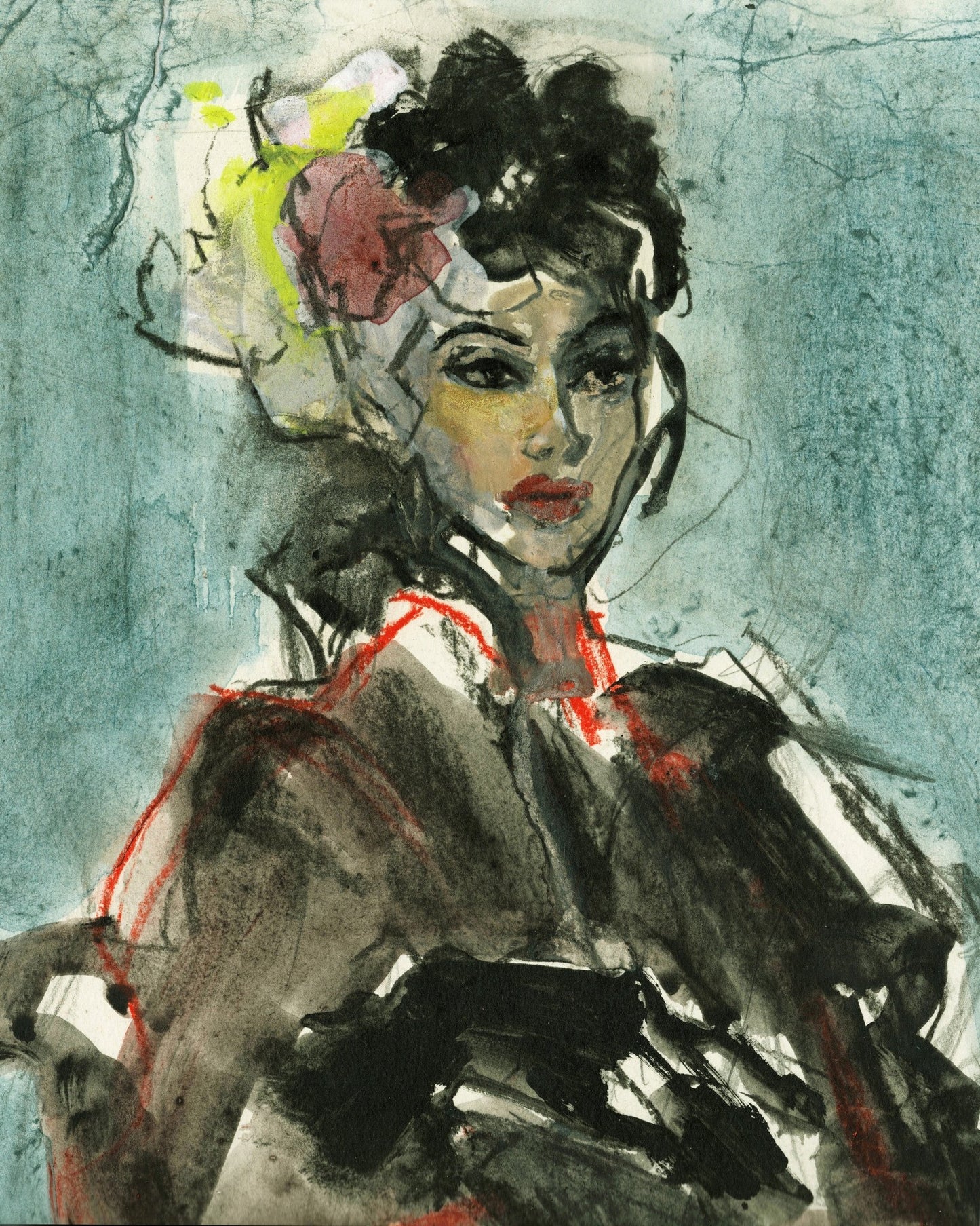 Expressive Female Portrait No2