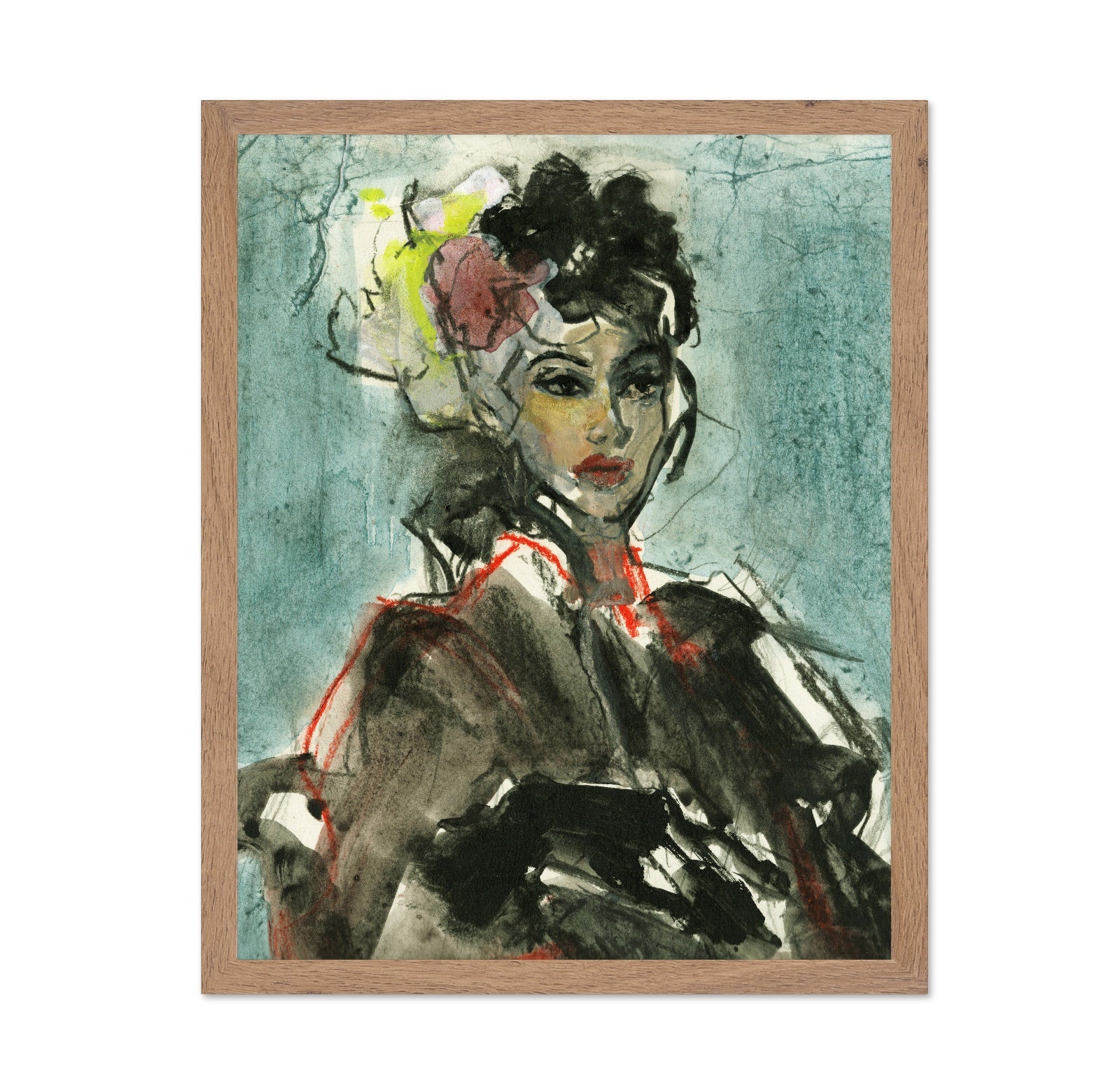 Expressive Female Portrait No2