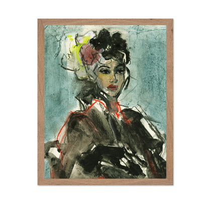 Expressive Female Portrait No2