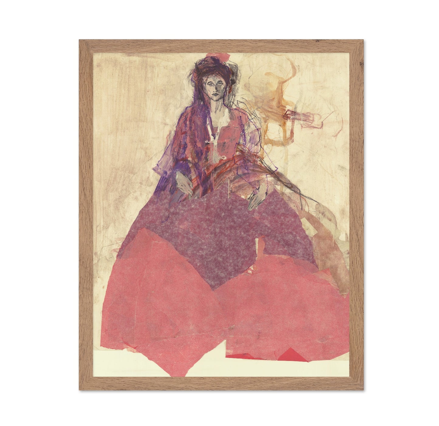 Purple Dress Figure