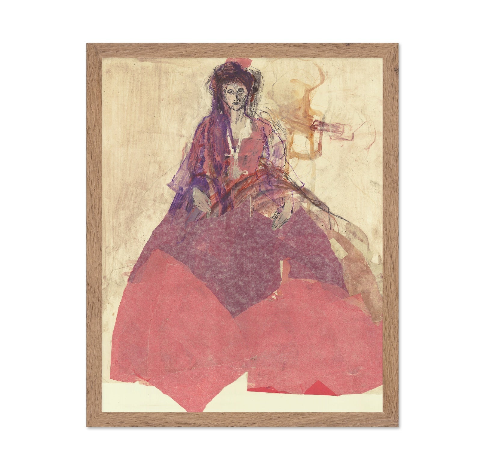 Purple Dress Figure