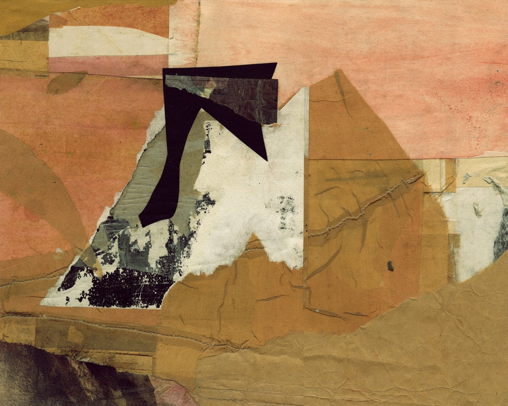 Earth Tone Collage No1