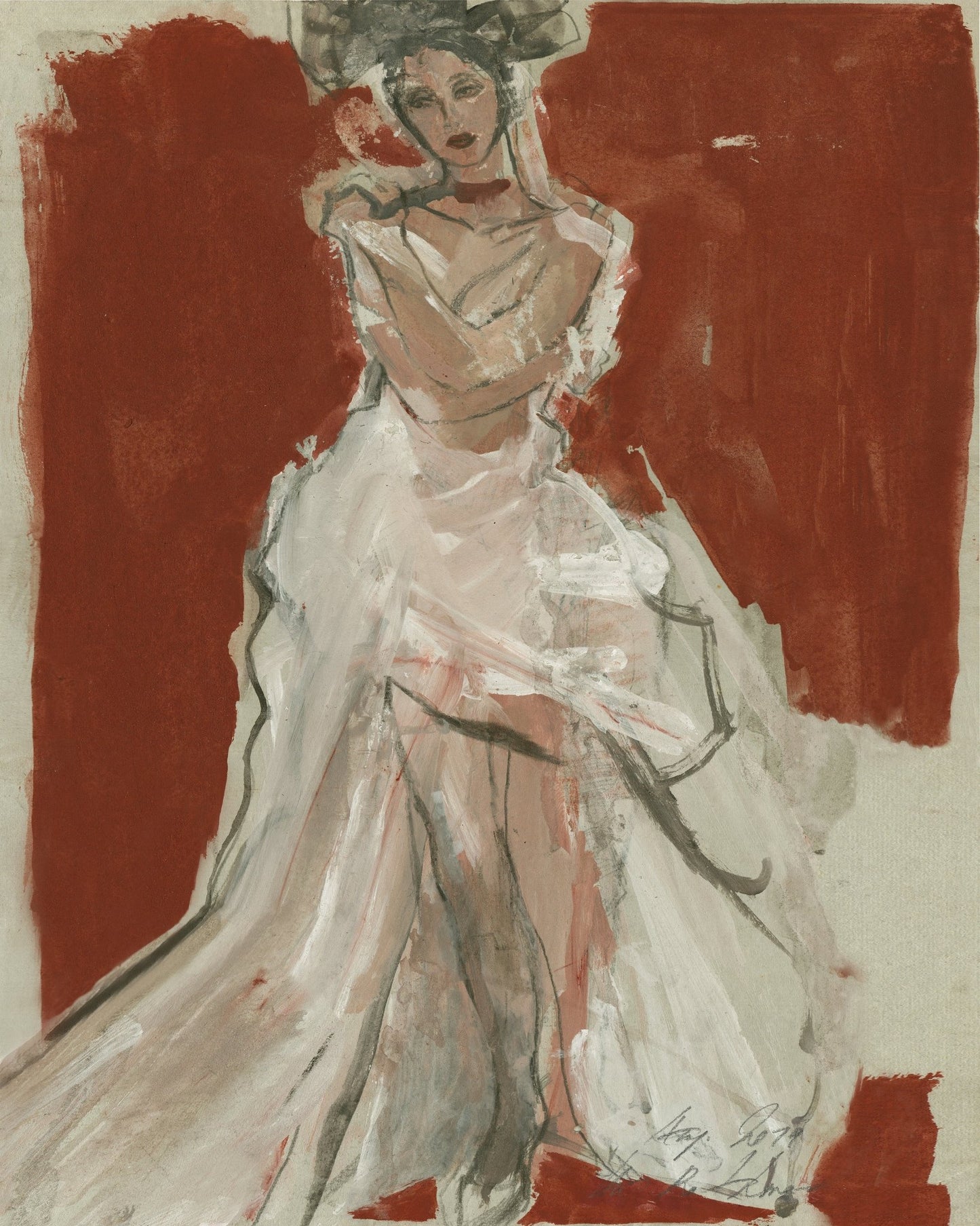 White Dress Portrait