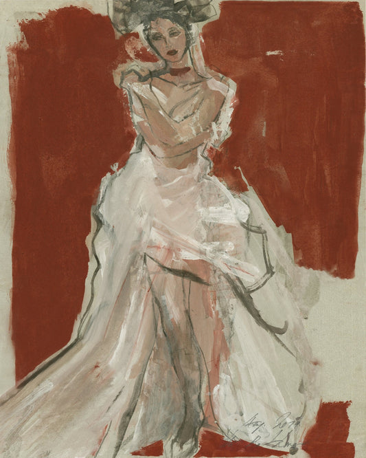 White Dress Portrait