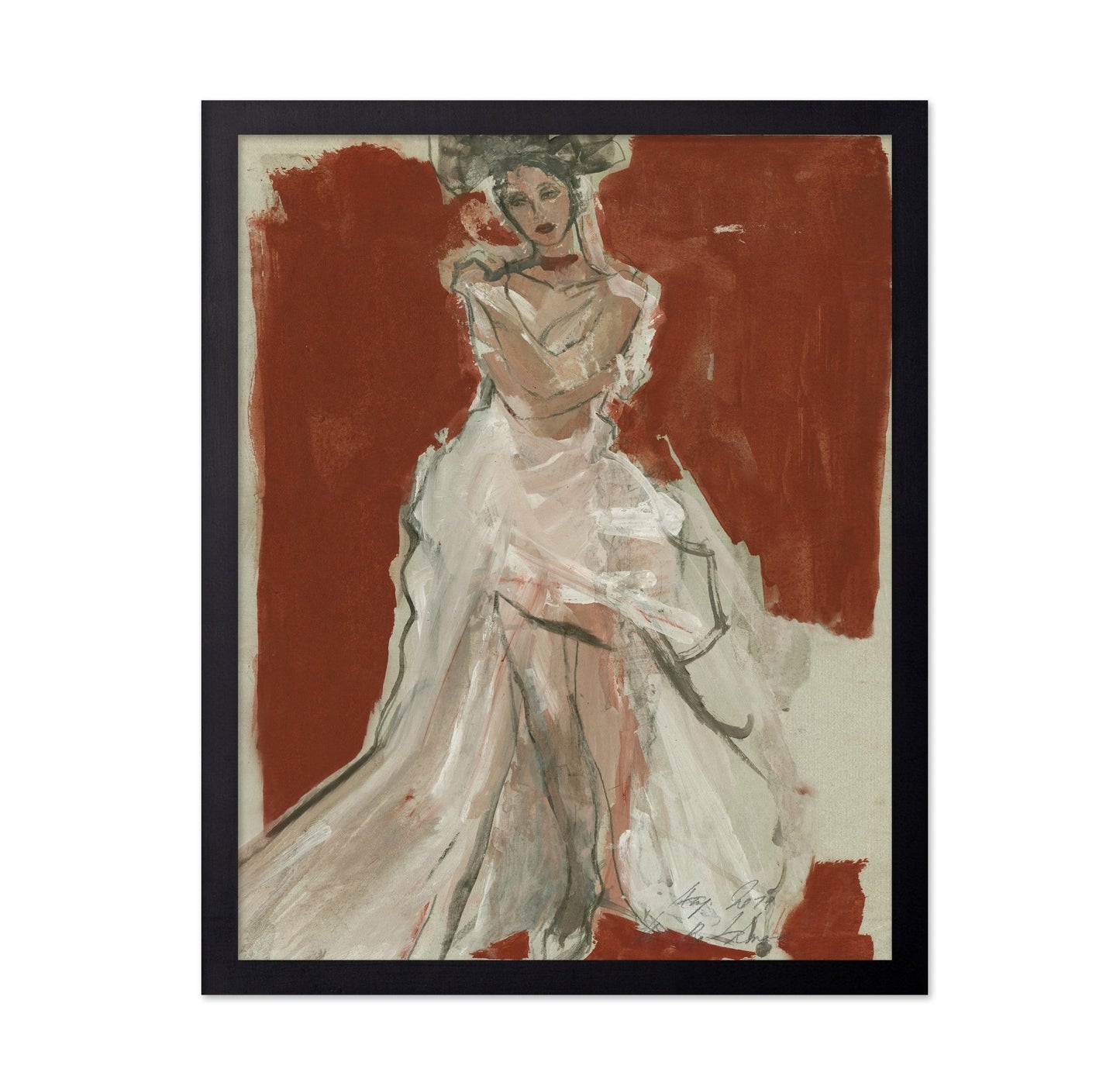 White Dress Portrait