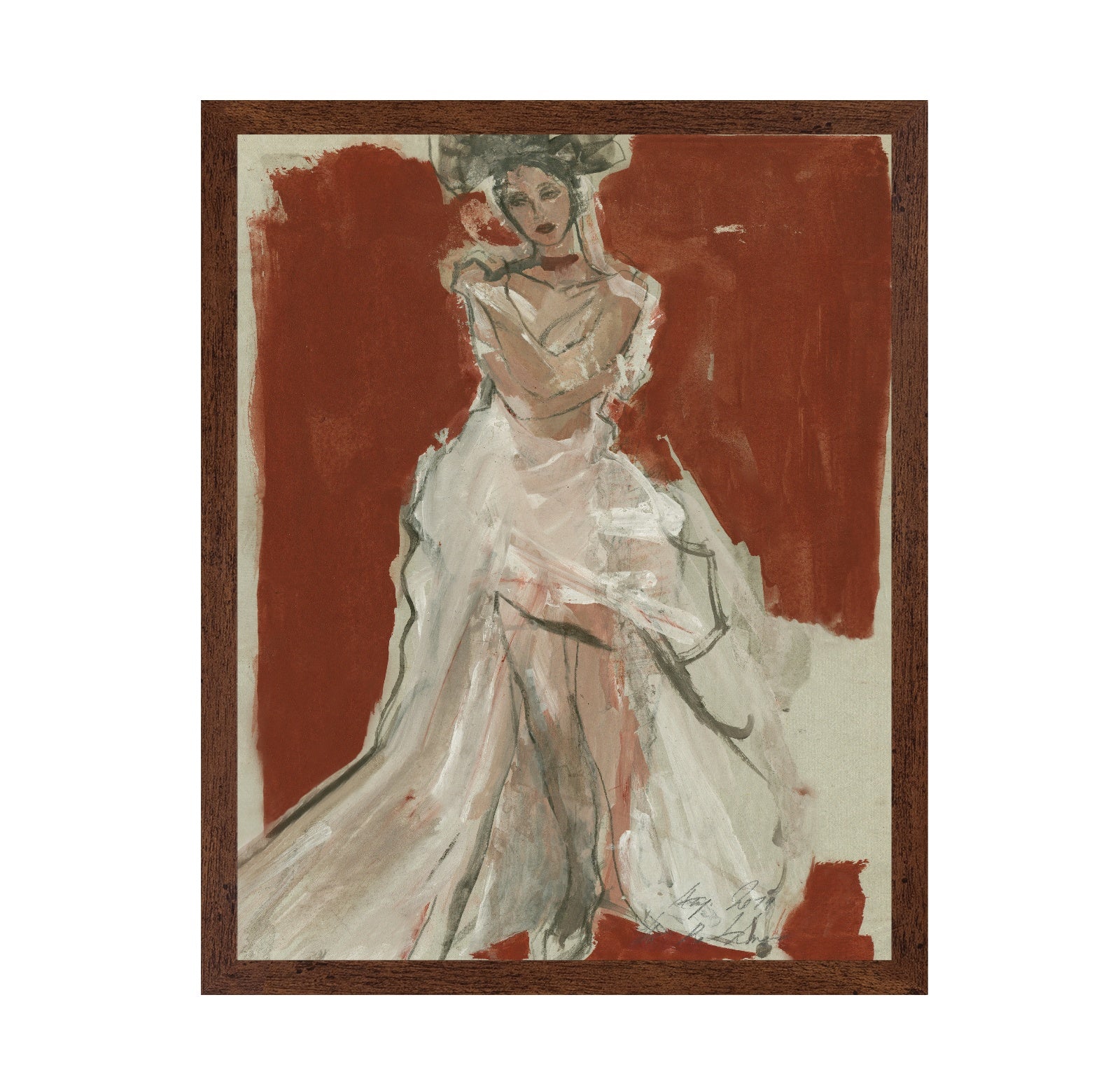 White Dress Portrait