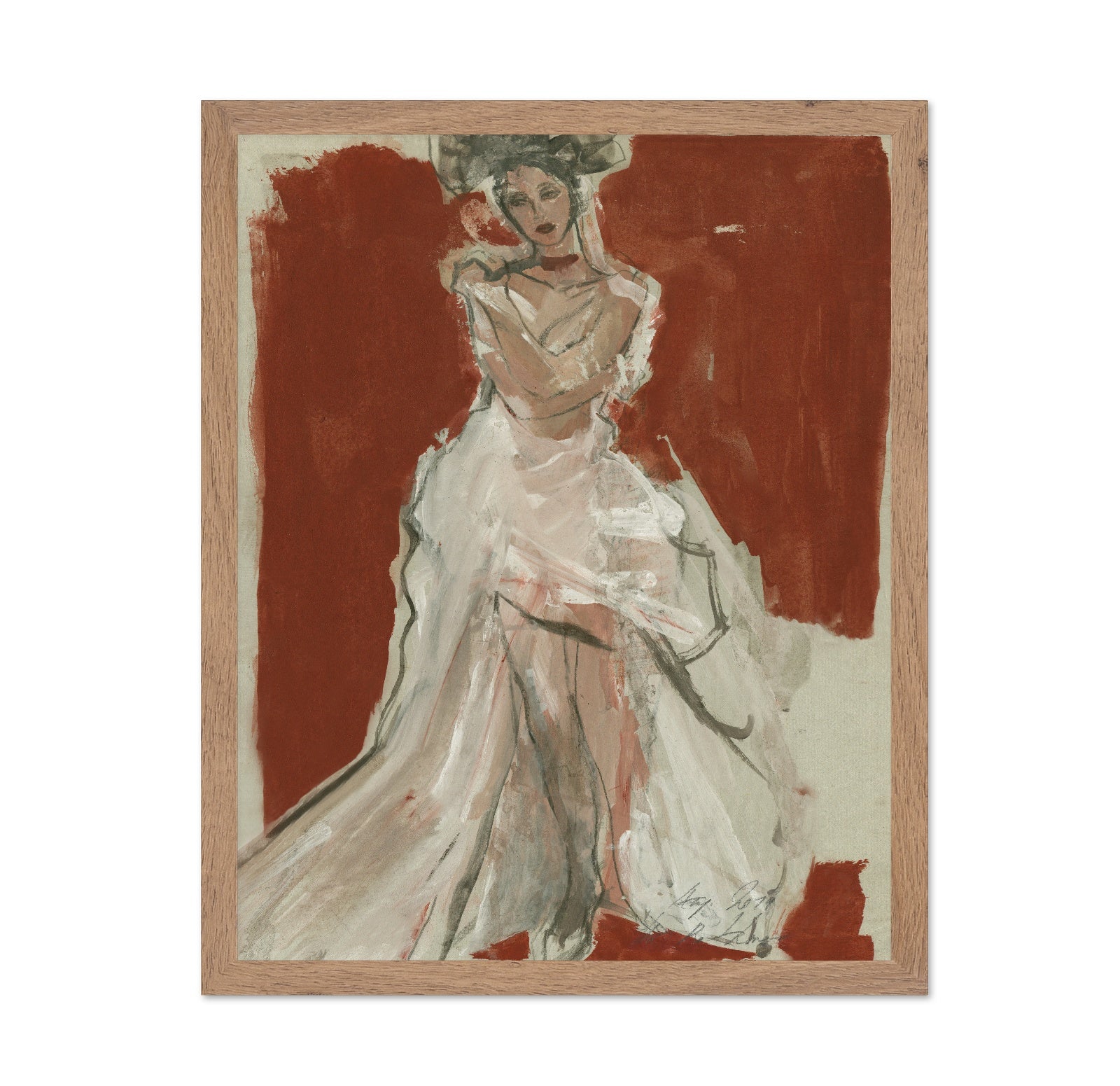 White Dress Portrait