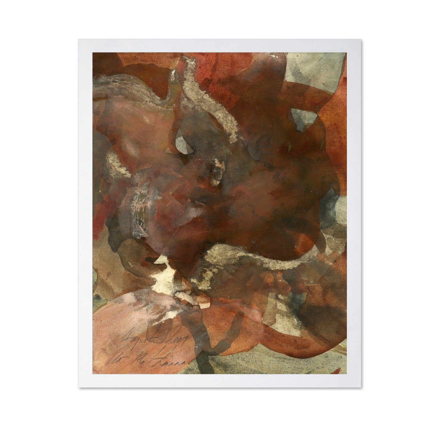 Rust Organic Abstract