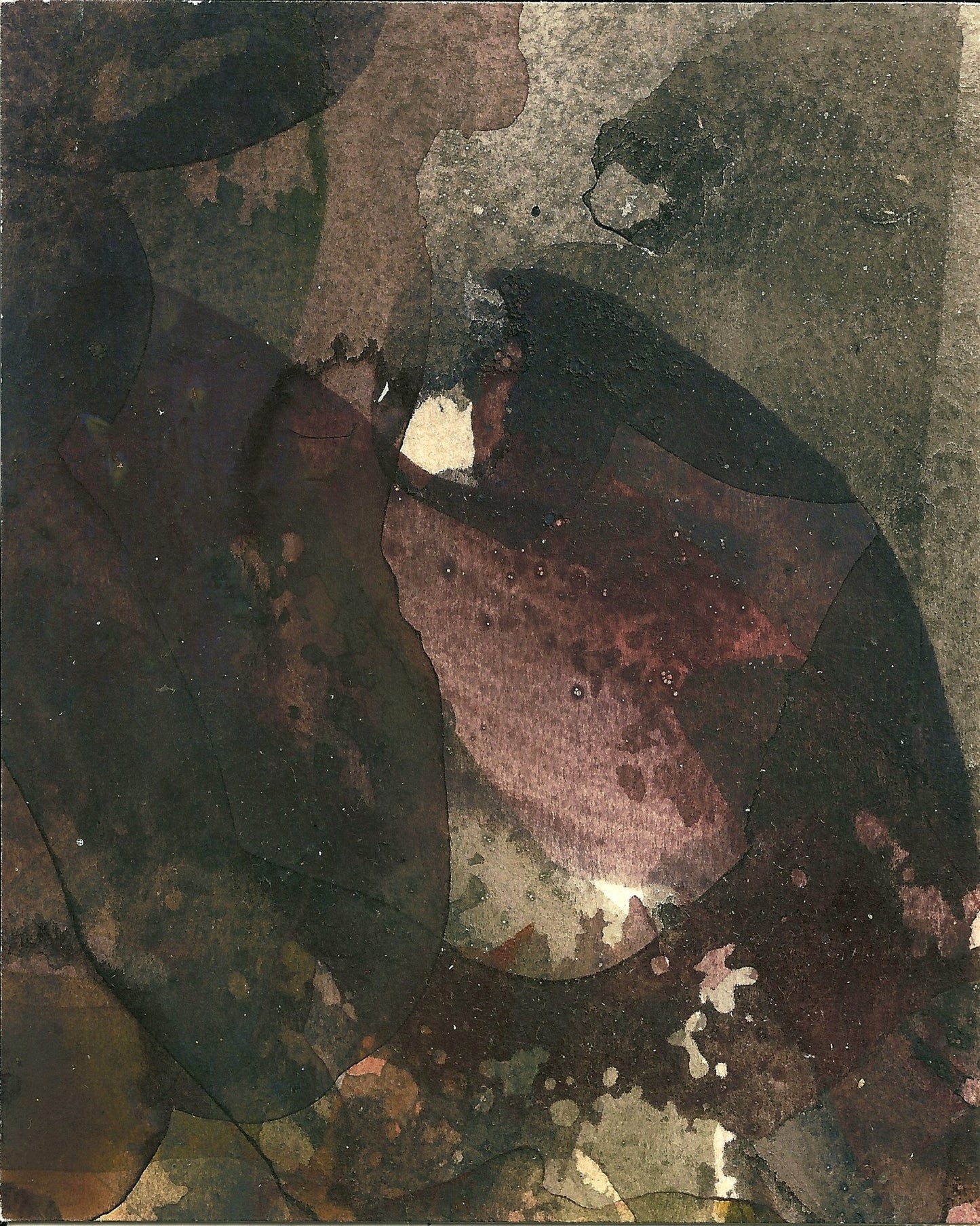 Dark Organic Abstract Forms
