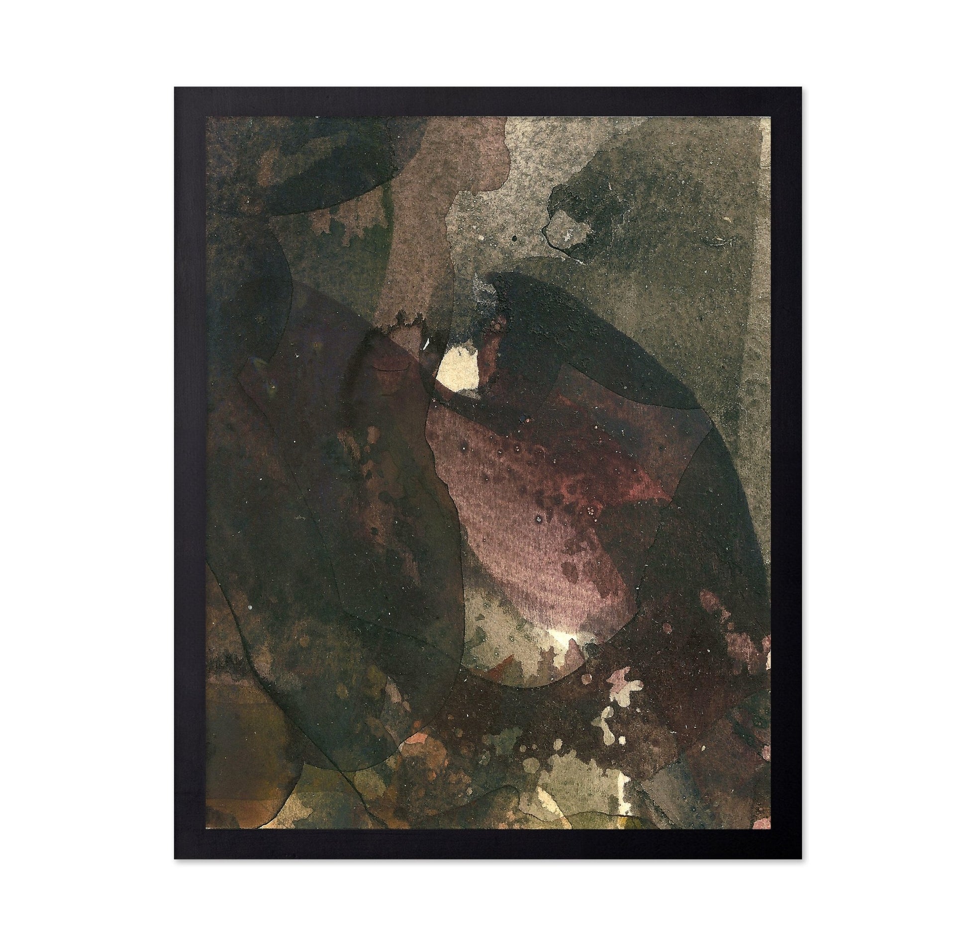 Dark Organic Abstract Forms
