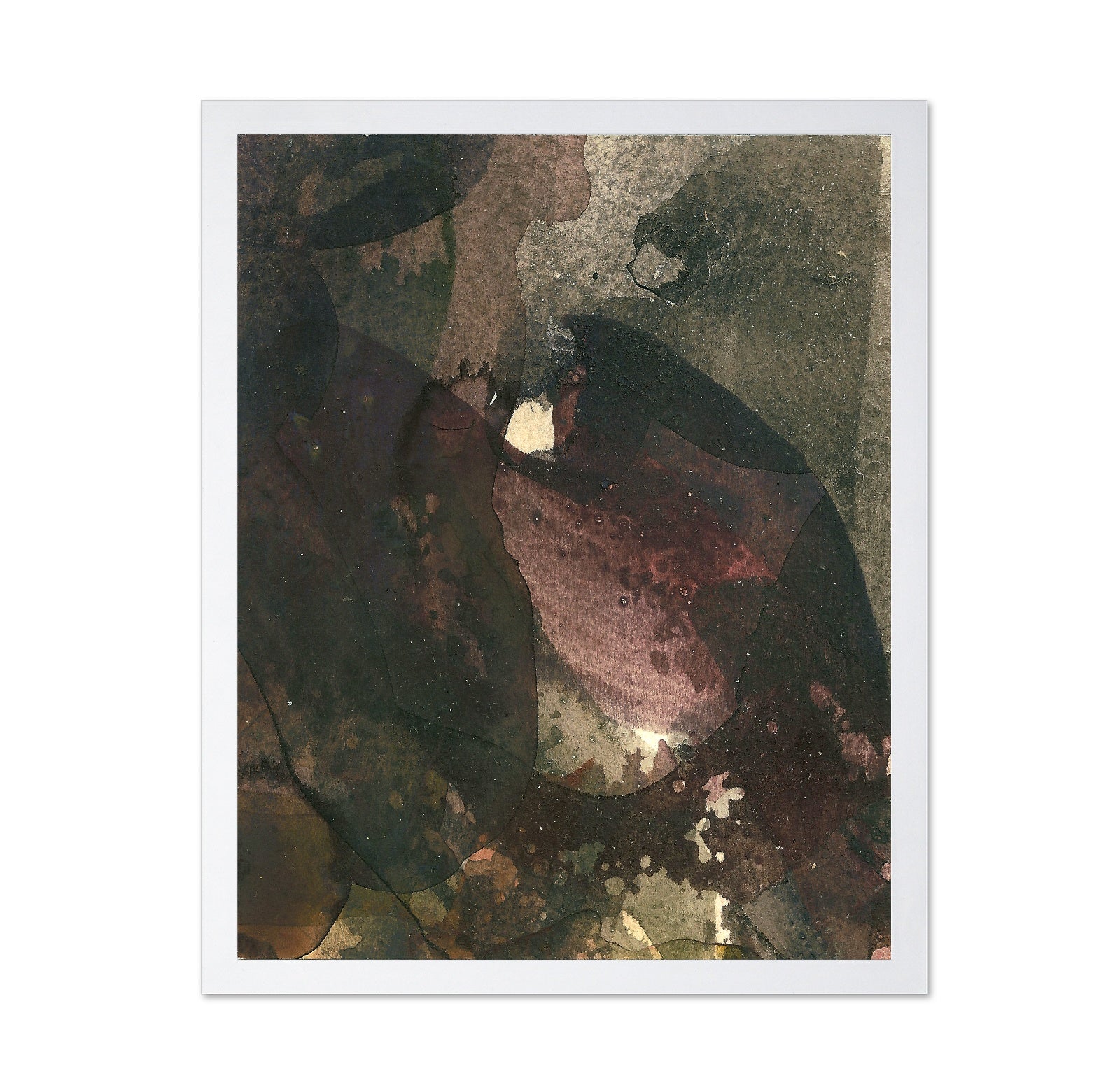 Dark Organic Abstract Forms