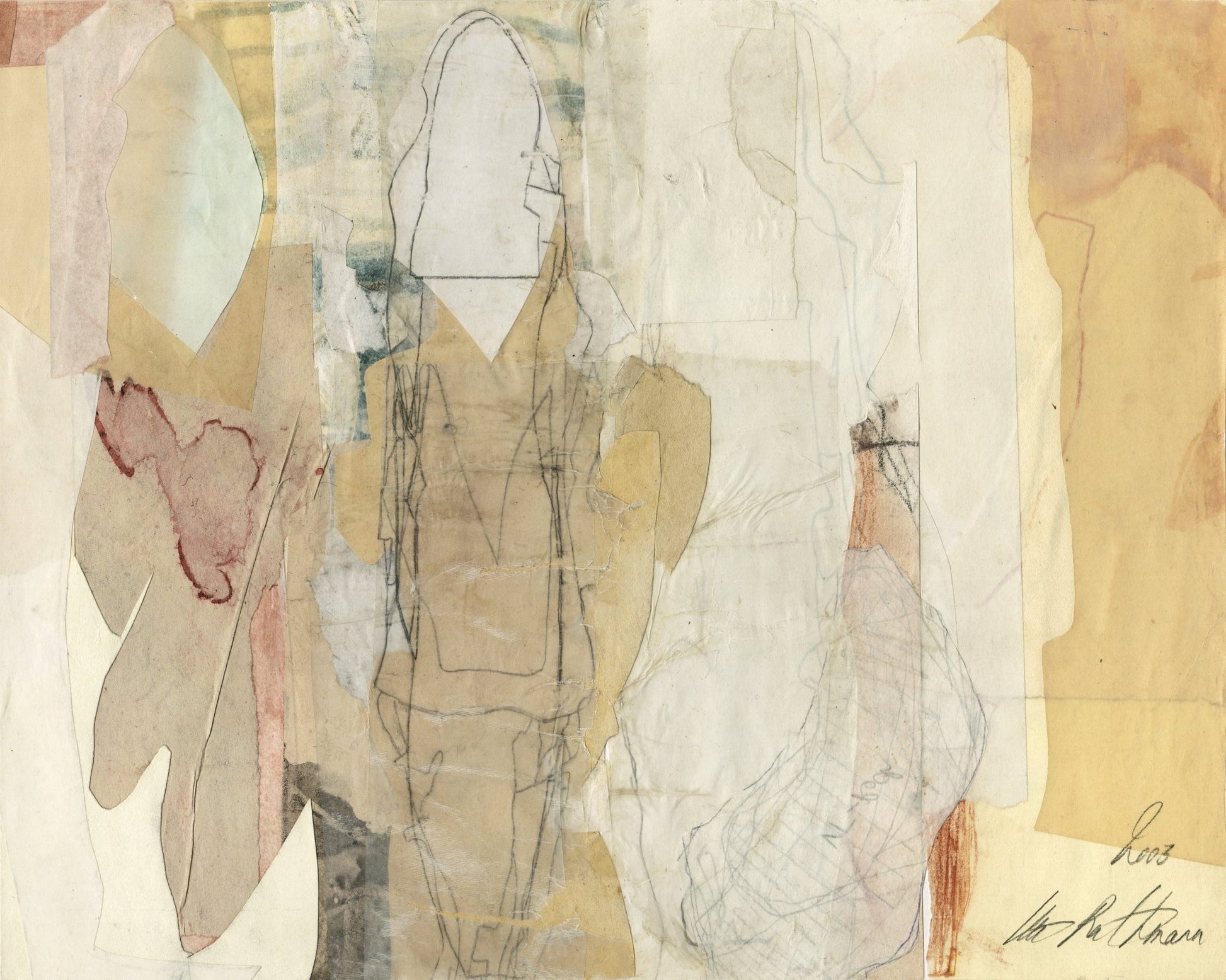 Neutral Abstract Figure Study