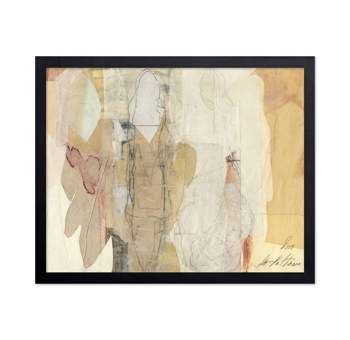 Neutral Abstract Figure Study