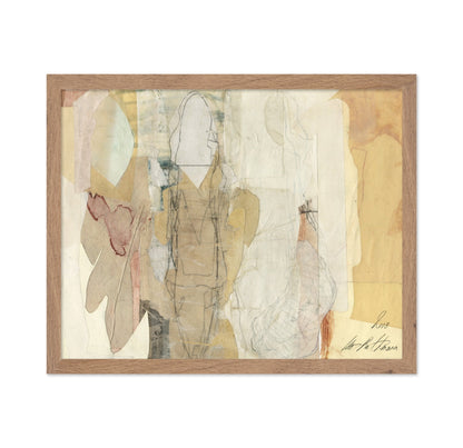 Neutral Abstract Figure Study