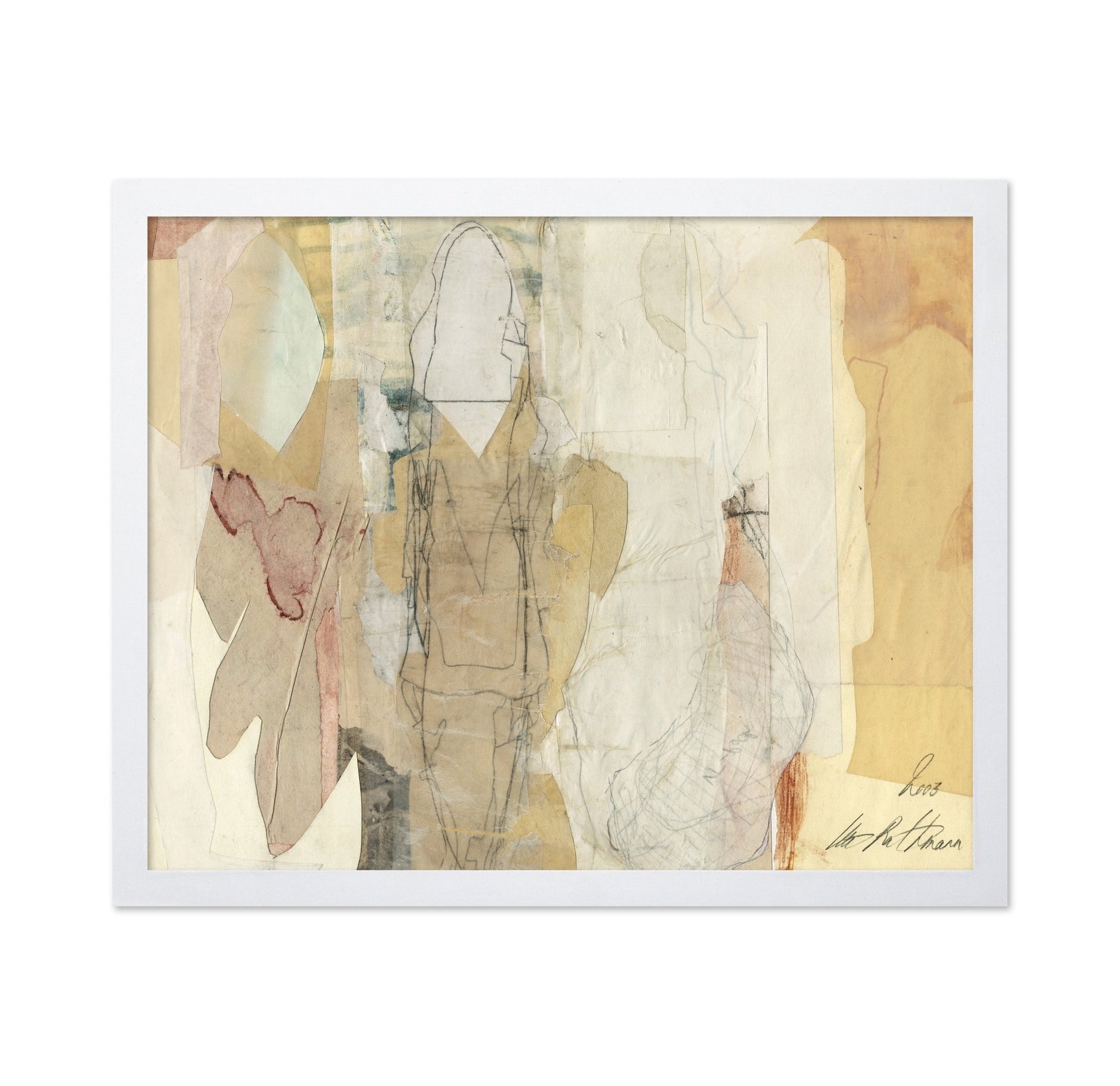Neutral Abstract Figure Study