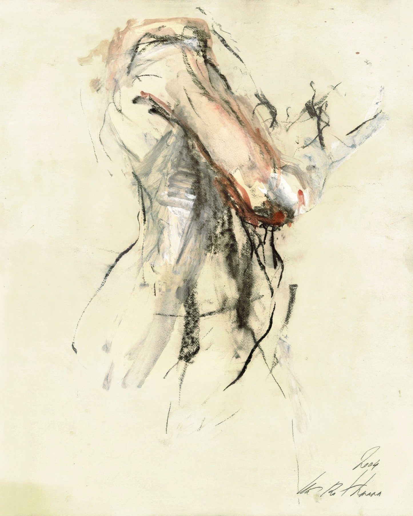 Expressive Nude Gesture