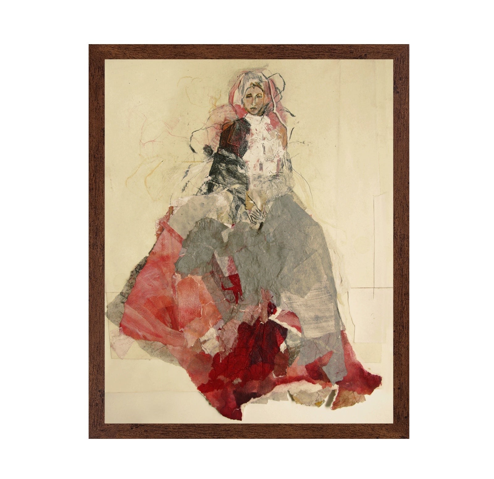 Vintage Collage Dress