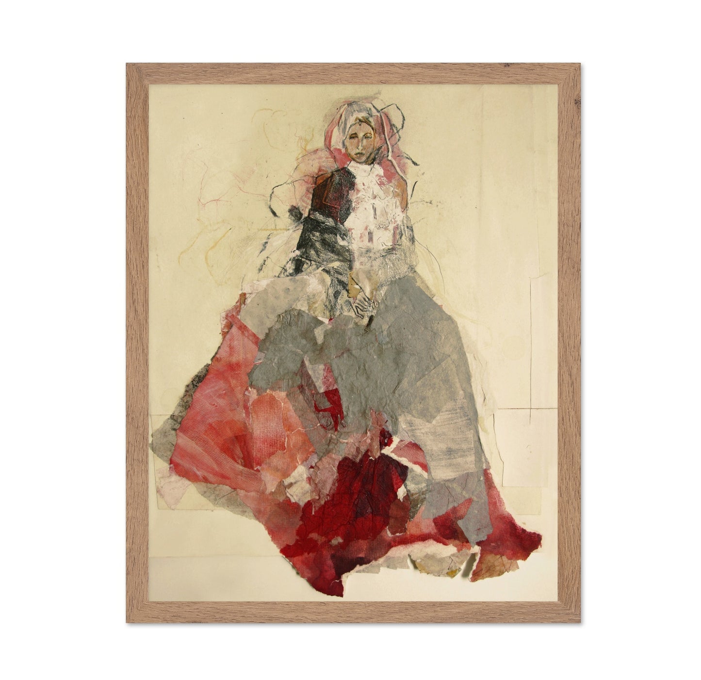 Vintage Collage Dress