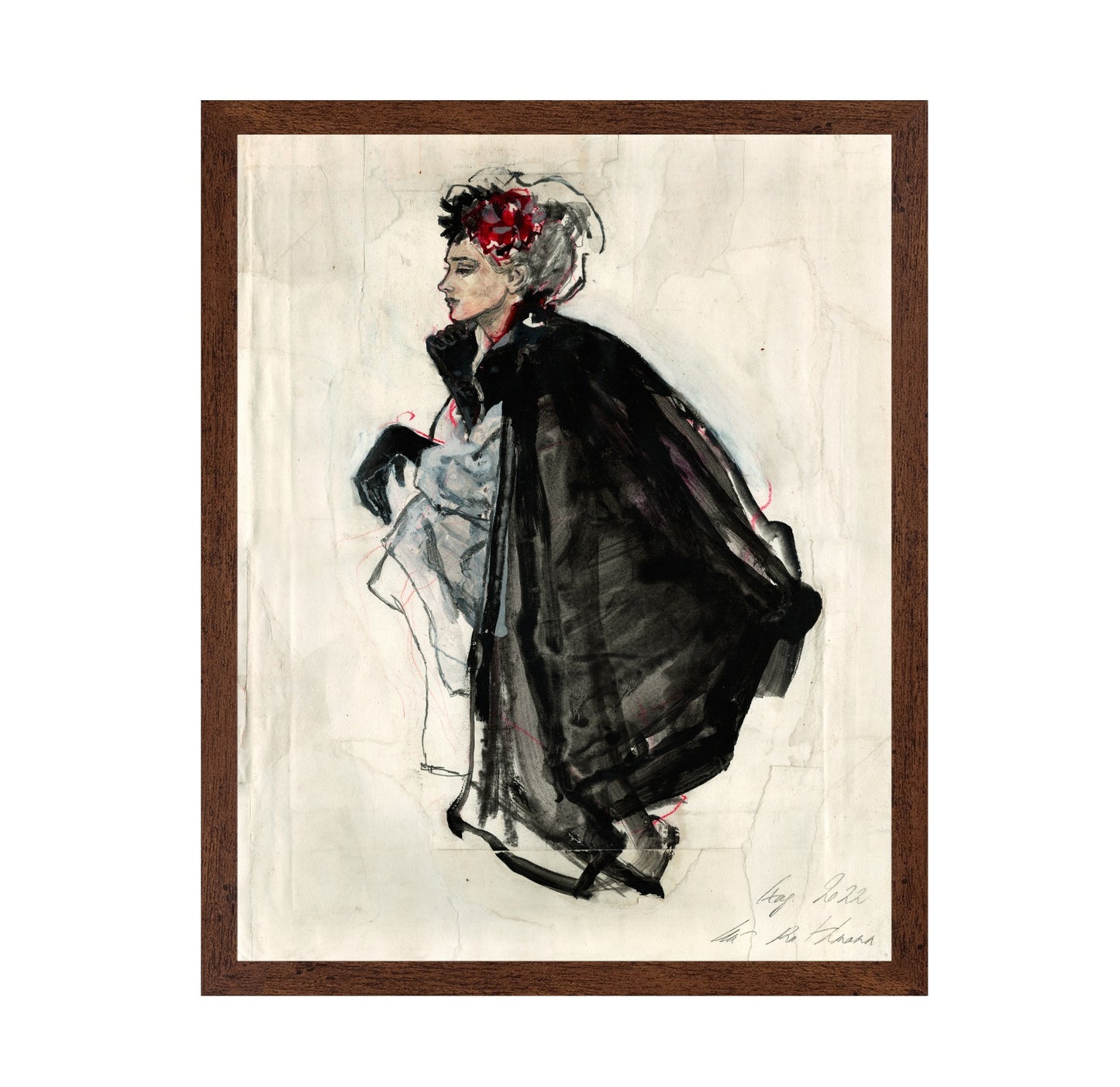 Black Cloak Figure