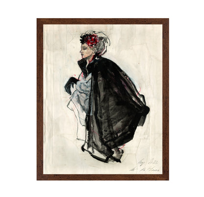 Black Cloak Figure