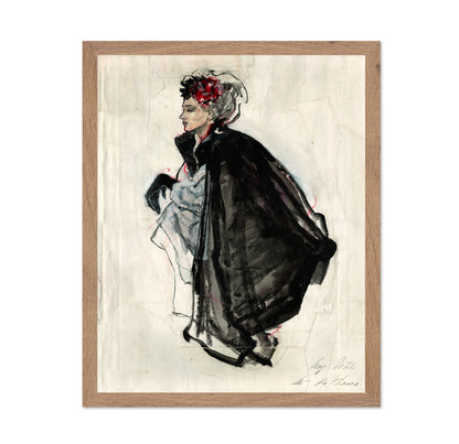 Black Cloak Figure