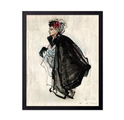 Black Cloak Figure