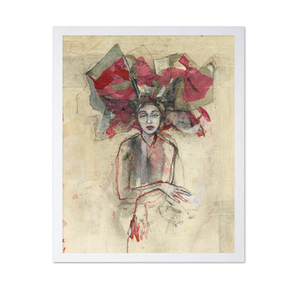 Floral Head Figure
