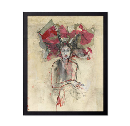 Floral Head Figure