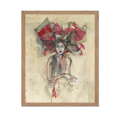 Floral Head Figure
