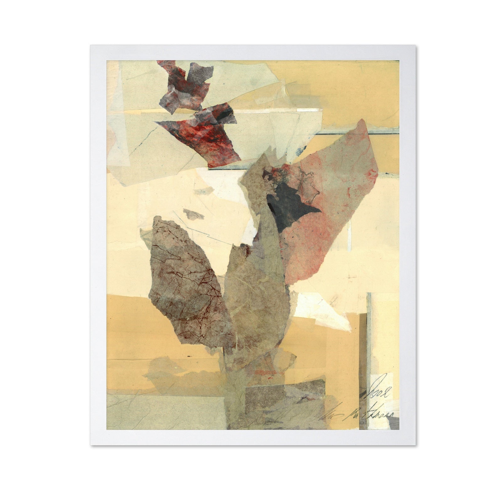 Earth Tone Collage No2