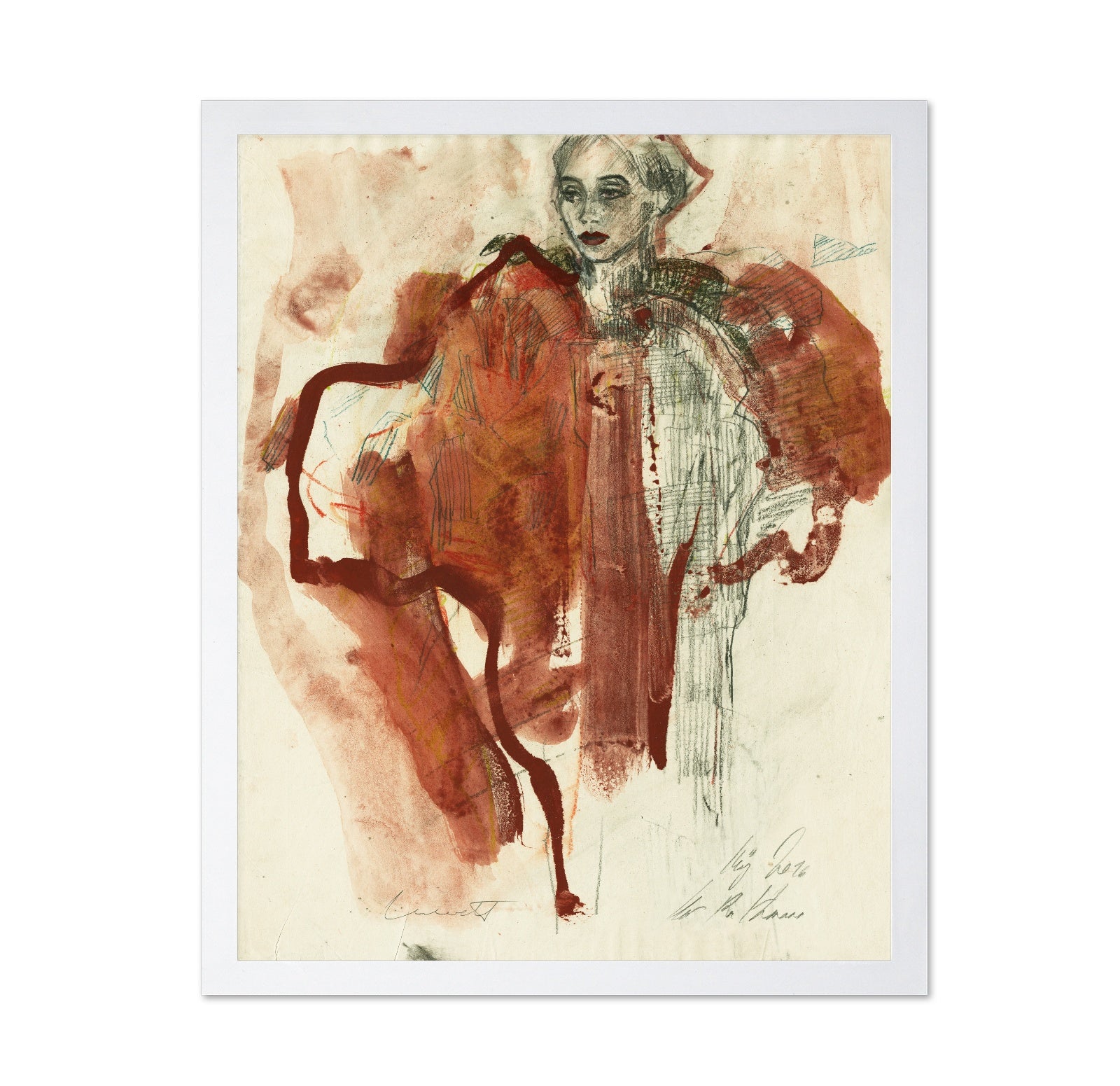 Expressive Red Figure