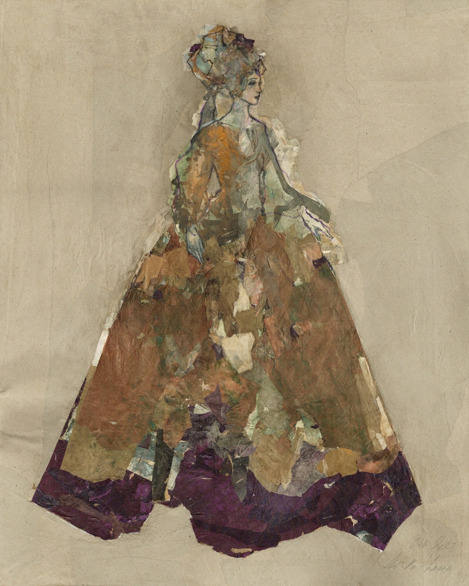 Vintage Dress Collage