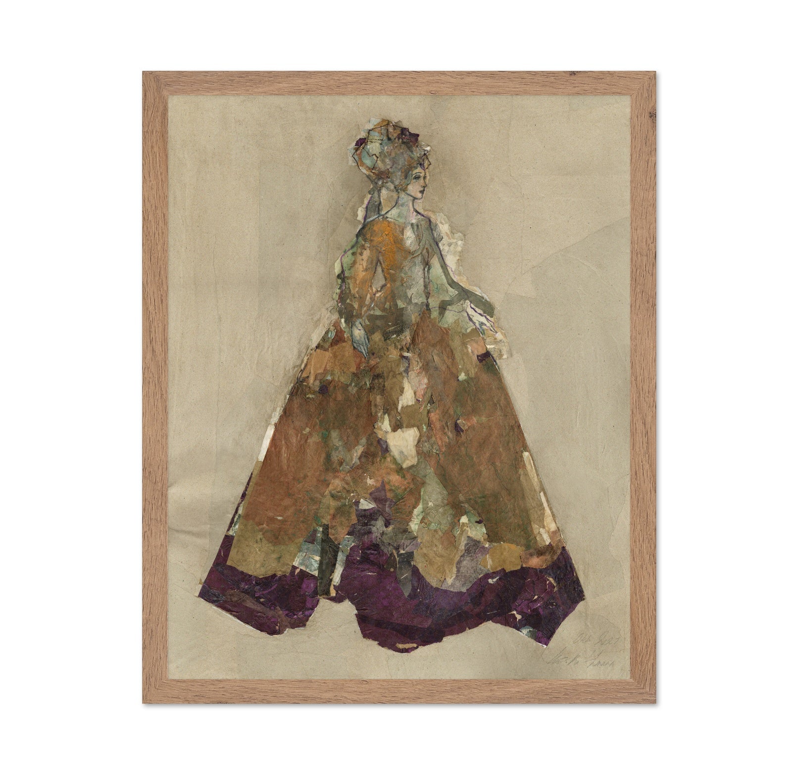 Vintage Dress Collage
