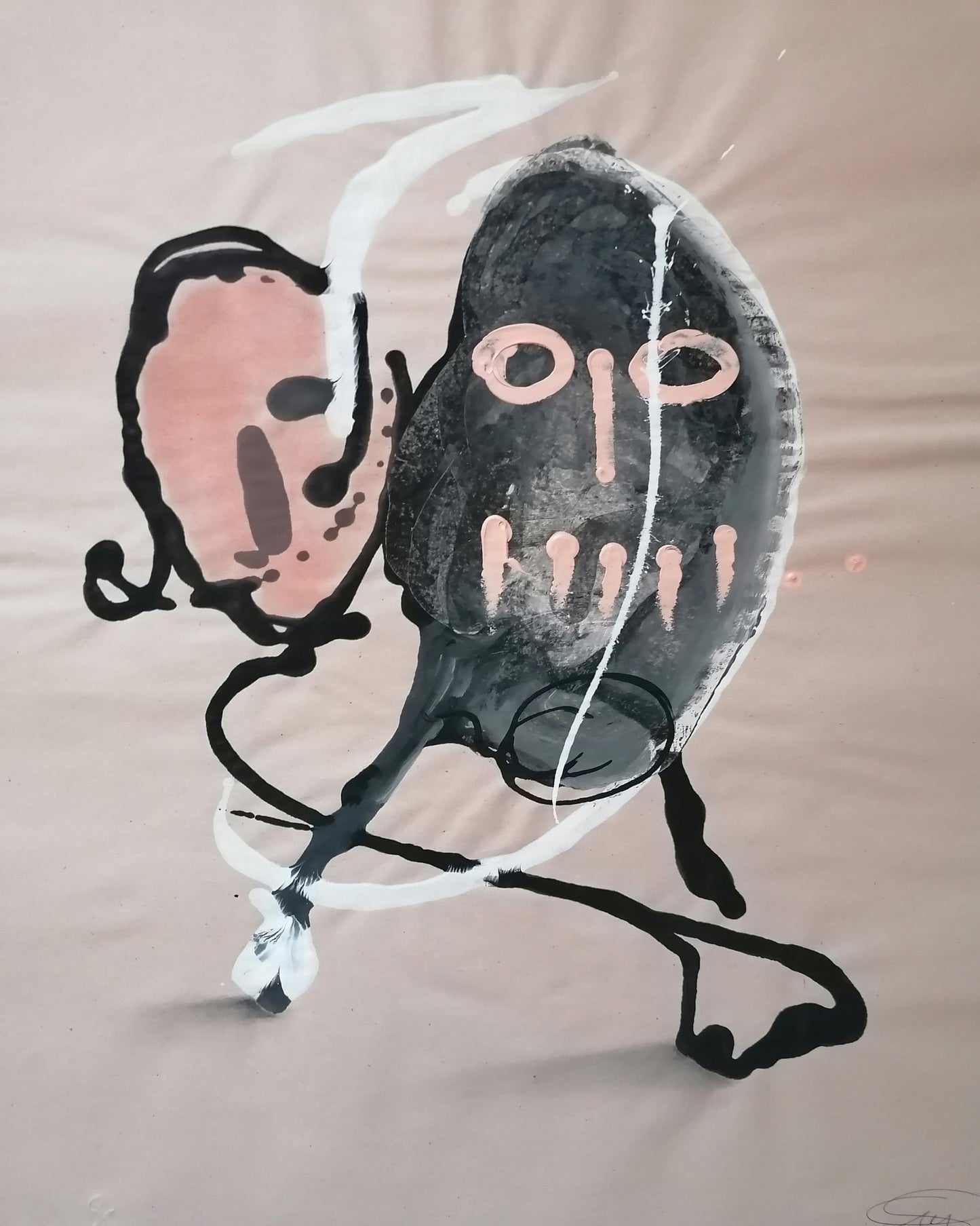 Abstract Mask Figures