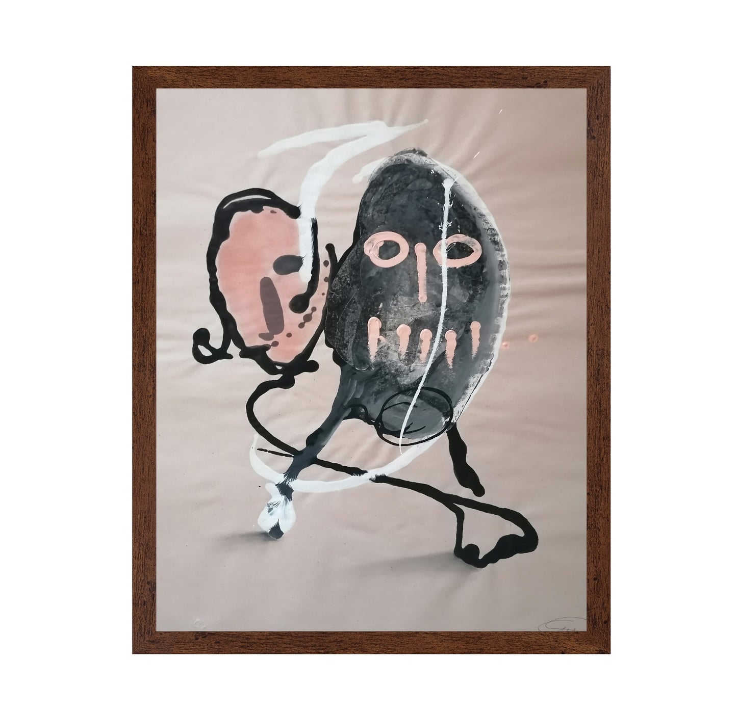Abstract Mask Figures