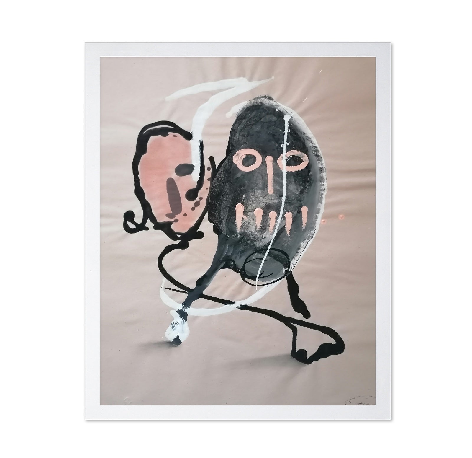 Abstract Mask Figures