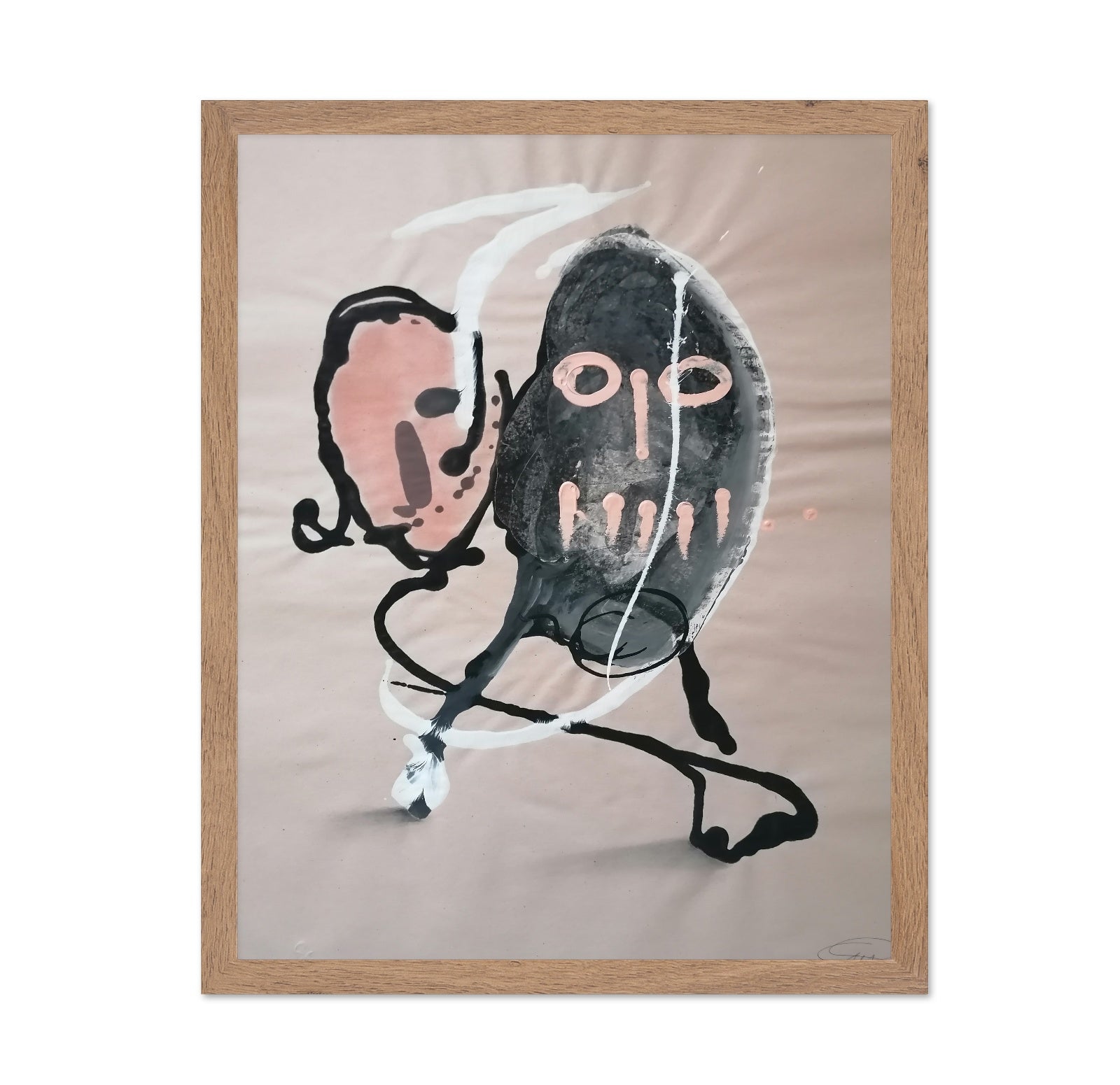 Abstract Mask Figures