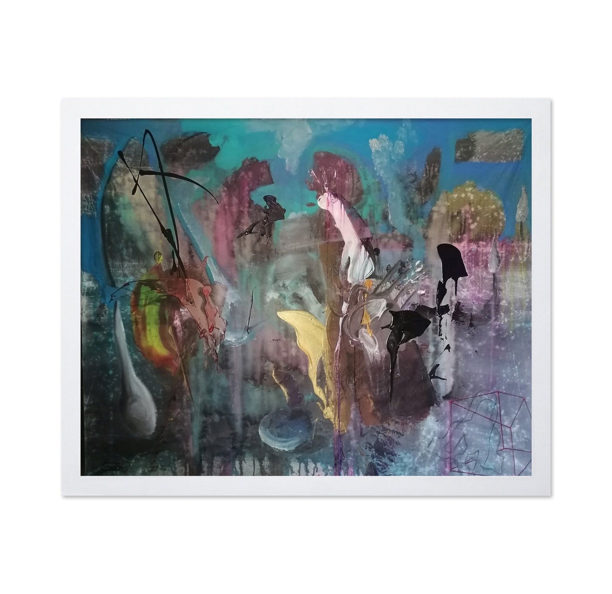 Abstract Dreamscape Layers