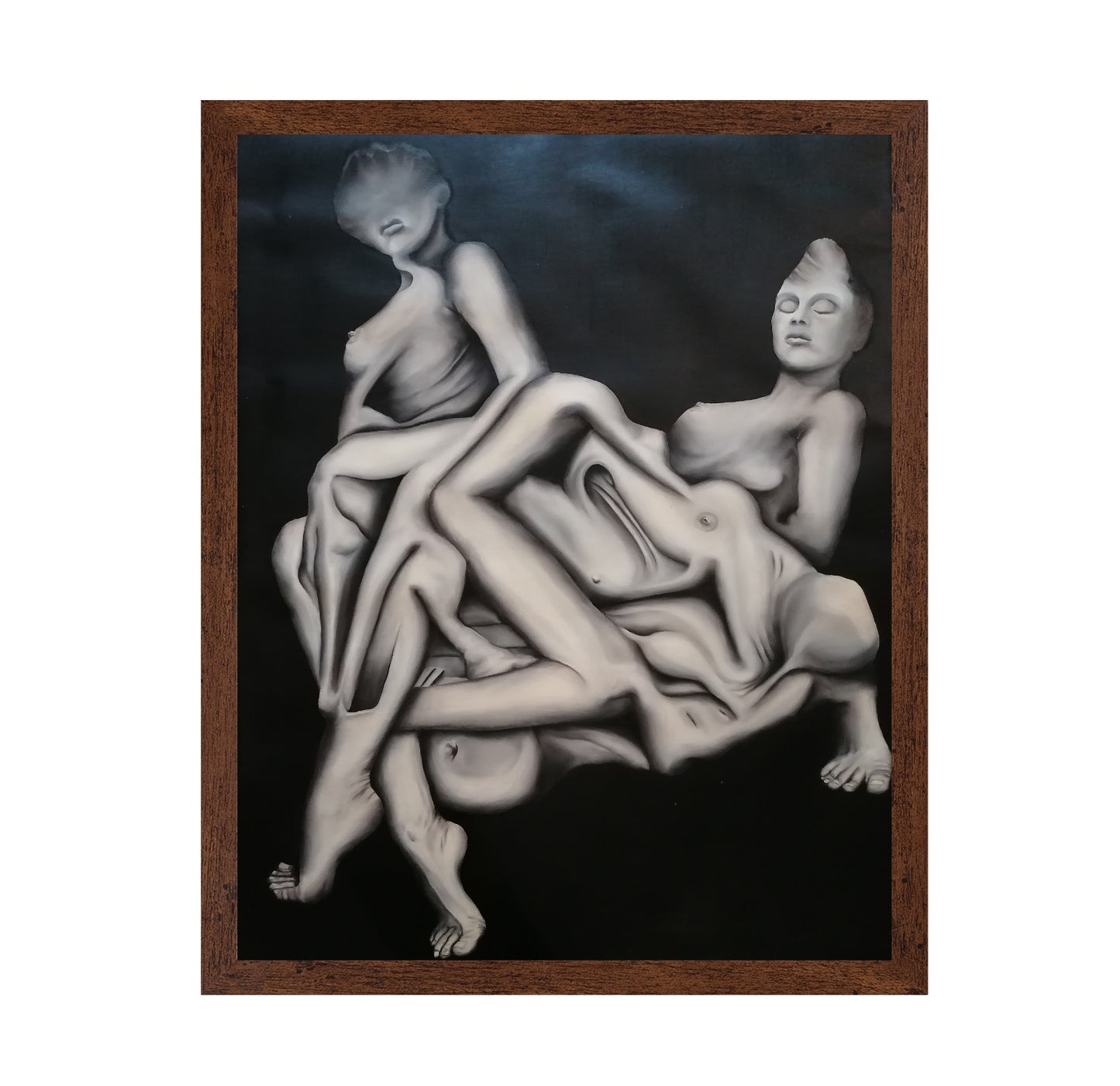 Entwined Figures Form