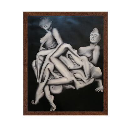 Entwined Figures Form
