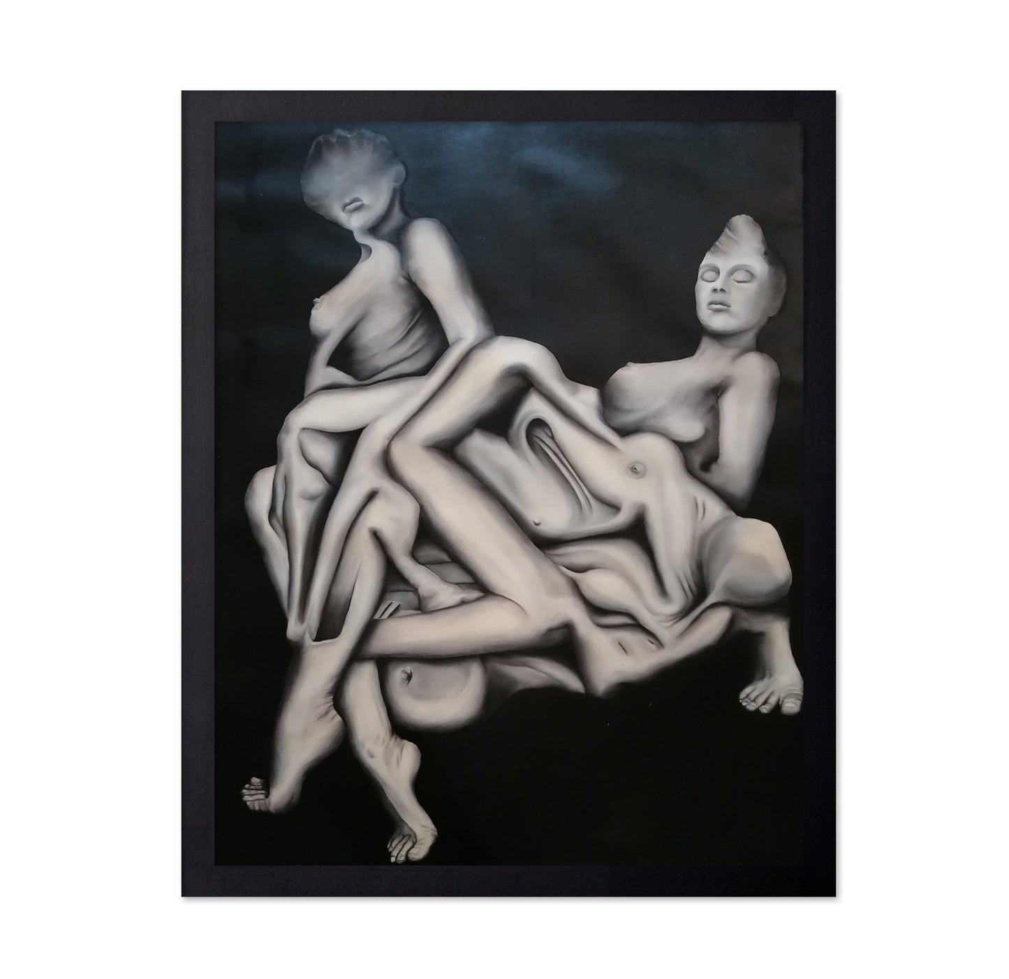 Entwined Figures Form